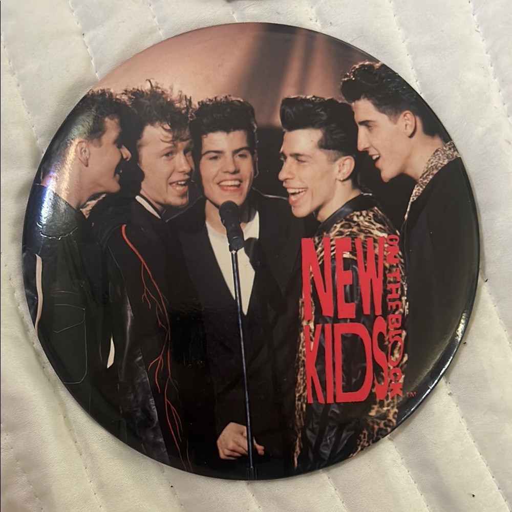 New Kids on the Block Button